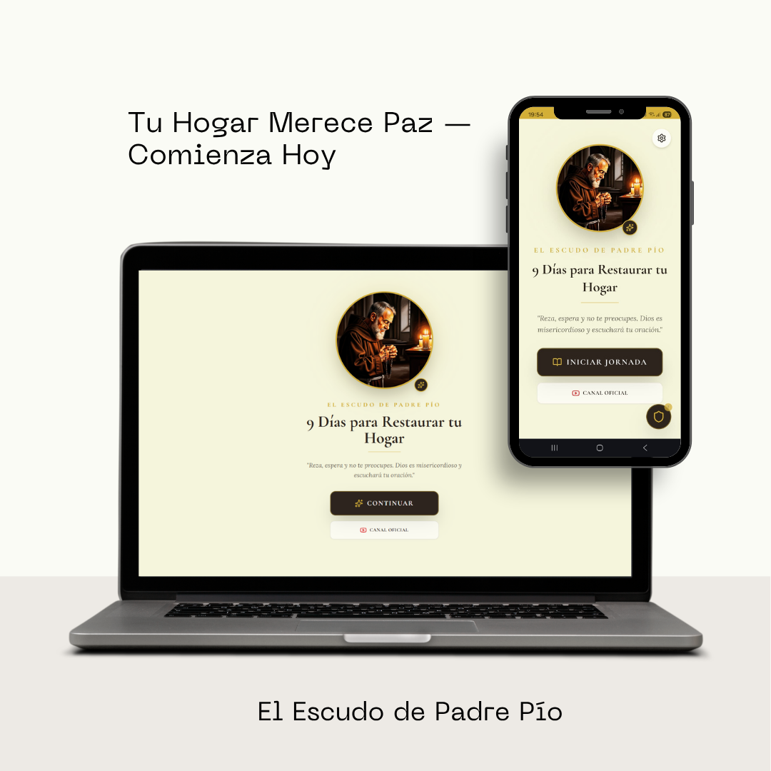 El Escudo de Padre Pío — Aplicación instalable